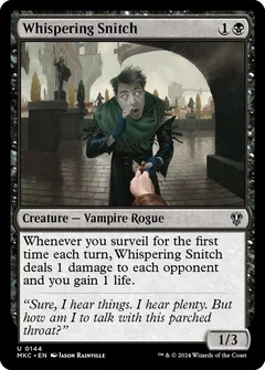 Whispering Snitch 144