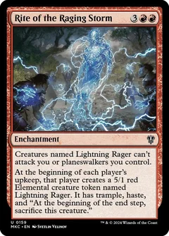 Rite of the Raging Storm 159
