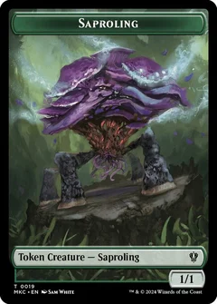 Saproling // Morph Double-Sided Token 19 // 30