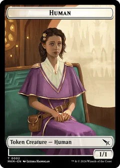 Human // Soldier Double-Sided Token 2 // 3