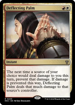 Deflecting Palm 205