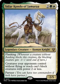Sidar Kondo of Jamuraa 219