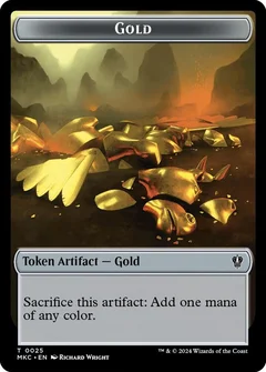 Gold // The Monarch Double-Sided Token 25 // 31