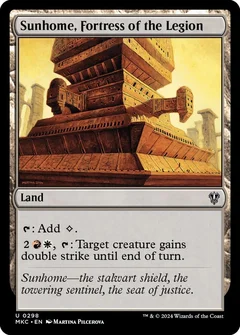 Sunhome, Fortress of the Legion 298