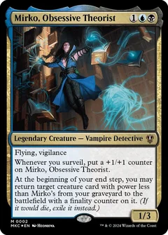 Mirko, Obsessive Theorist Foil 2