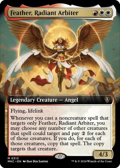 Feather, Radiant Arbiter (Extended Art) Foil 313