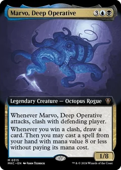 Marvo, Deep Operative (Extended Art) Foil 315