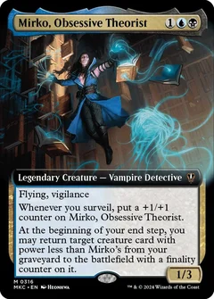 Mirko, Obsessive Theorist (Extended Art) Foil 316