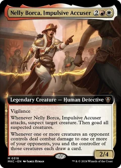 Nelly Borca, Impulsive Accuser (Extended Art) Foil 318