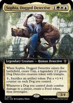 Sophia, Dogged Detective (Extended Art) Foil 319