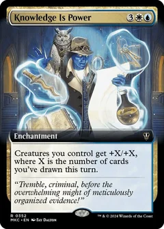 Knowledge is Power (Extended Art) 352