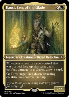 Kaust, Eyes of the Glade (Display Commander) - Thick Stock Foil 49