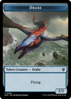 Drake // Cat Double-Sided Token 6 // 15