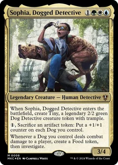 Sophia, Dogged Detective Foil 8