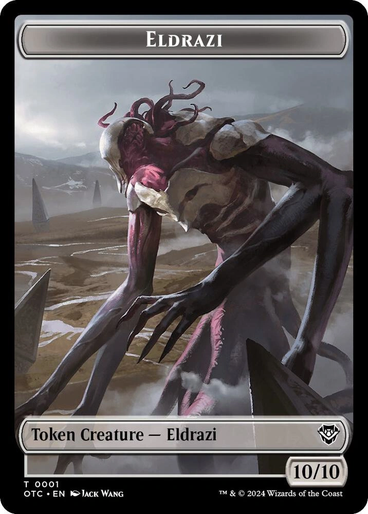 Eldrazi // Clue Double-Sided Token