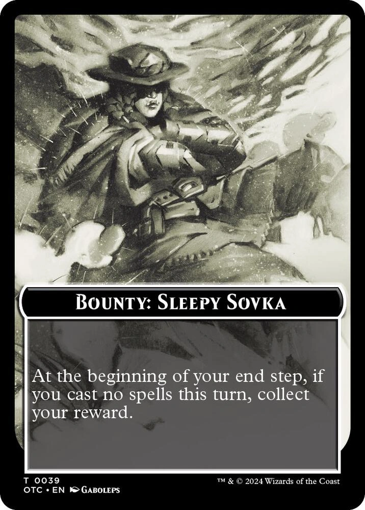 Bounty: Sleepy Sovka // Bounty Rules Double-Sided Token