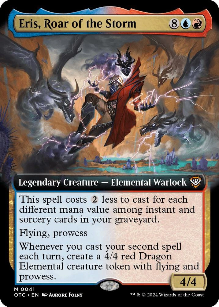 Eris, Roar of the Storm (Extended Art) Foil