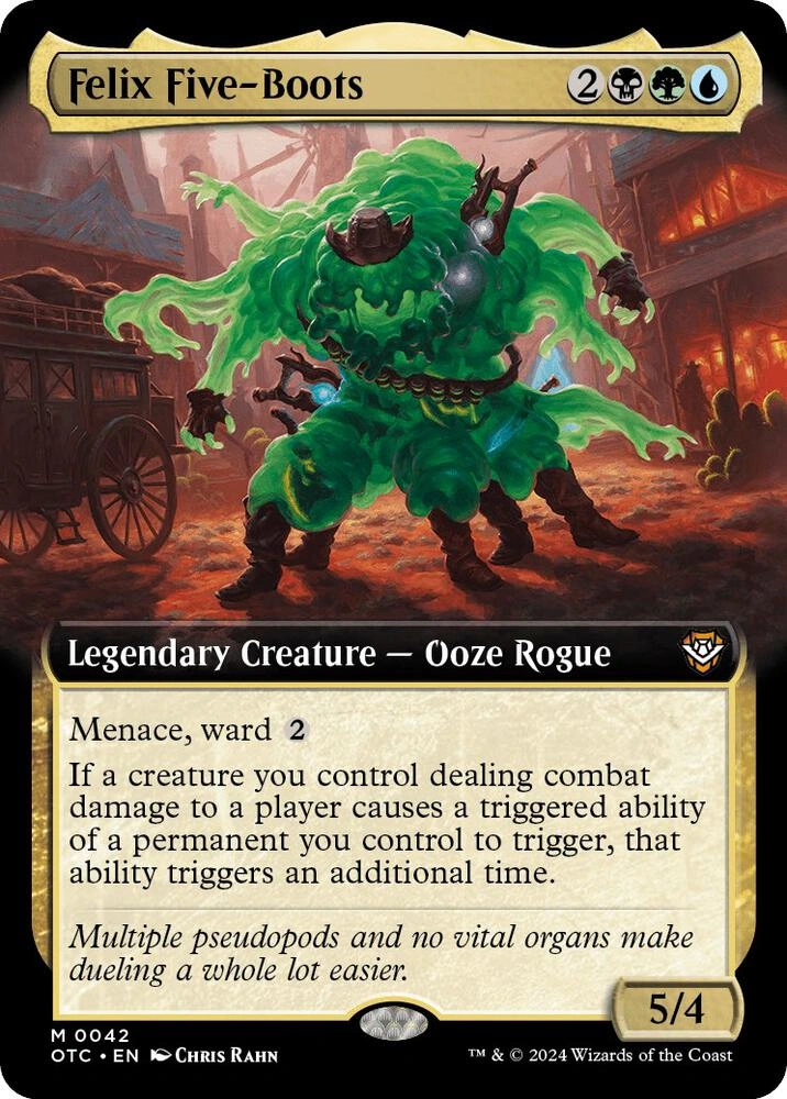 Felix Five-Boots (Extended Art) Foil