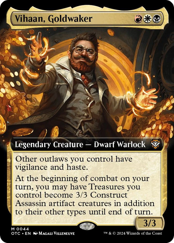 Vihaan, Goldwaker (Extended Art) Foil