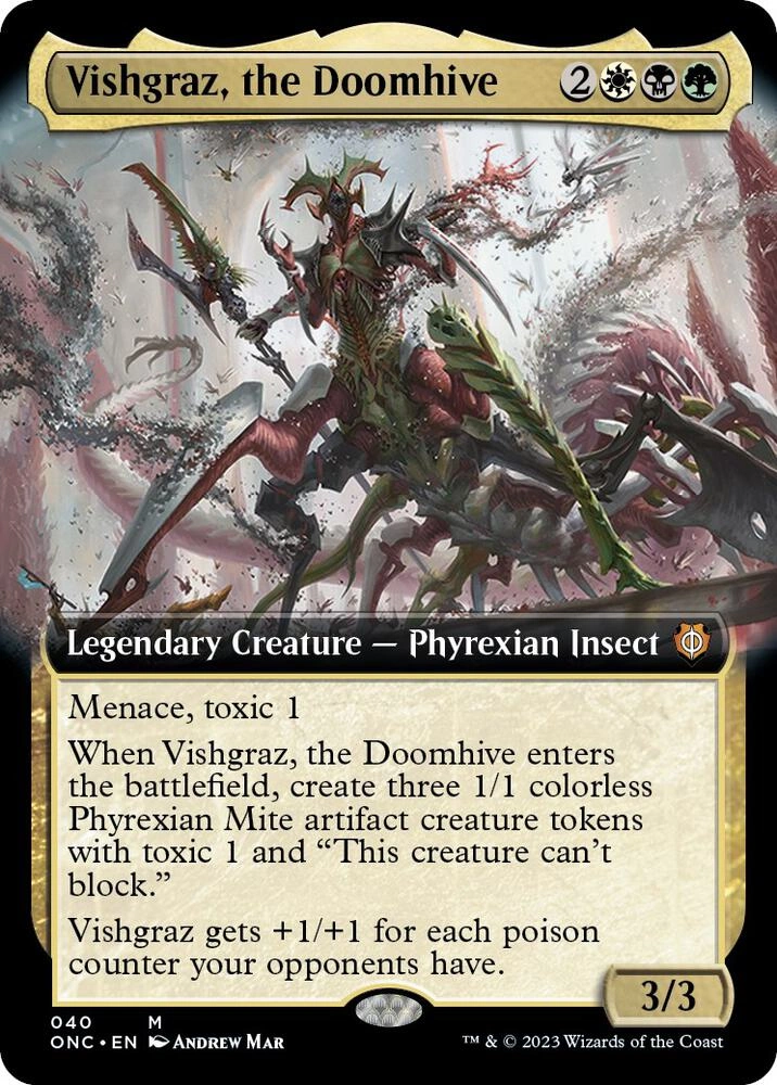 Vishgraz, the Doomhive (Extended Art) Foil