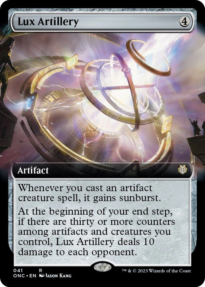 Lux Artillery (Extended Art) Foil
