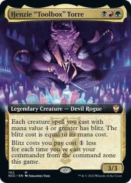 Henzie "Toolbox" Torre (Extended Art) Foil
