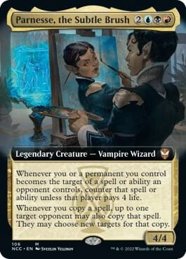 Parnesse, the Subtle Brush (Extended Art) Foil