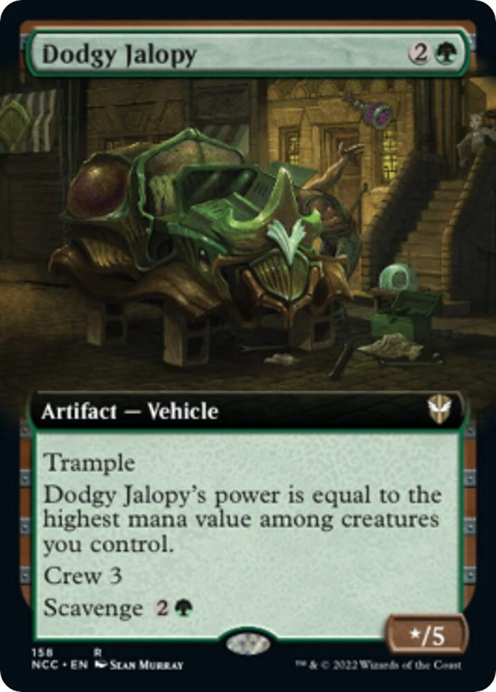 Dodgy Jalopy (Extended Art)