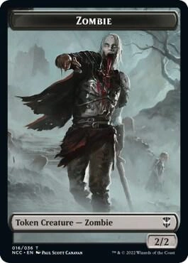 Zombie // Goat Double-Sided Token
