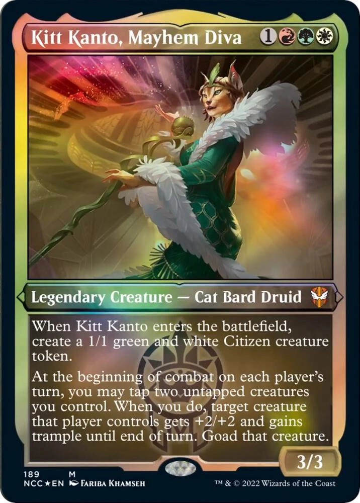 Kitt Kanto, Mayhem Diva (Display Commander) - Thick Stock Foil