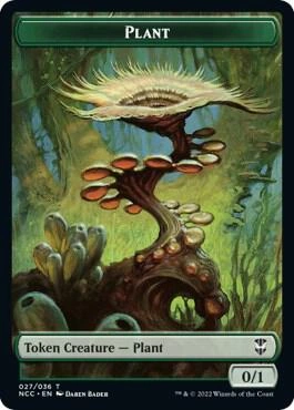 Plant // Treasure (015) Double-Sided Token