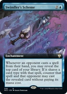 Swindler's Scheme (Extended Art) Foil