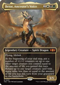 Betor, Ancestor's Voice (Borderless) Foil 1