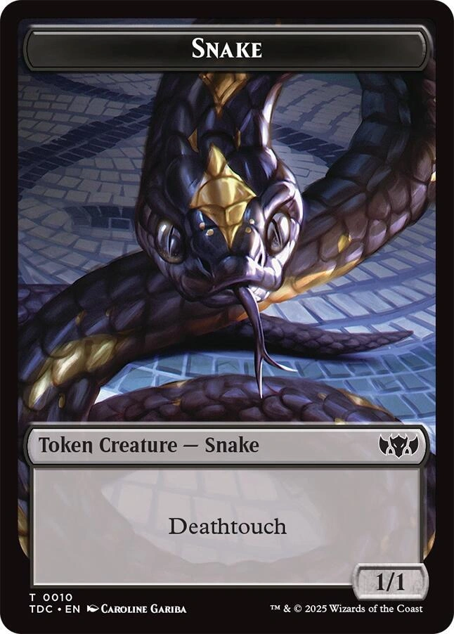 Snake // Myr Double-Sided Token