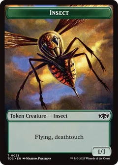 Insect (0023) // Wall Double-Sided Token 23 // 7