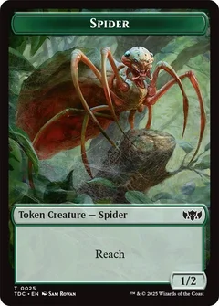 Spider // Bird Double-Sided Token 25 // 2