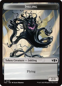Inkling // Bird  Double-Sided Token 28 // 2