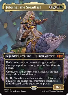 Felothar the Steadfast (Borderless) Foil 4