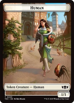 Human // Rat Double-Sided Token 5 // 9