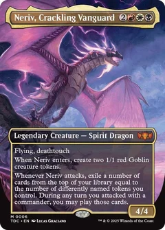 Neriv, Crackling Vanguard (Borderless) Foil 6