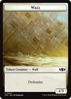 Wall // Spider Double-Sided Token 7 // 25
