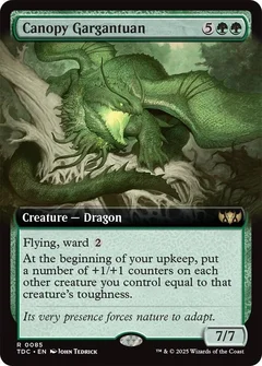 Canopy Gargantuan (Extended Art) 85