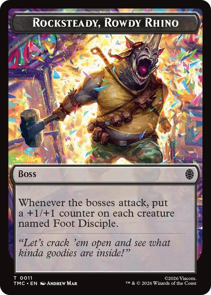 Rocksteady, Rowdy Rhino