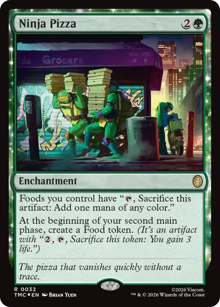 Ninja Pizza (Surge Foil)