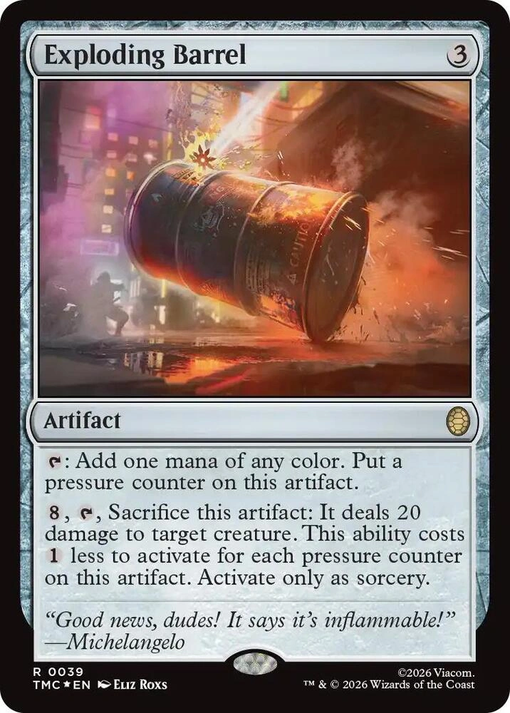 Exploding Barrel (Surge Foil)