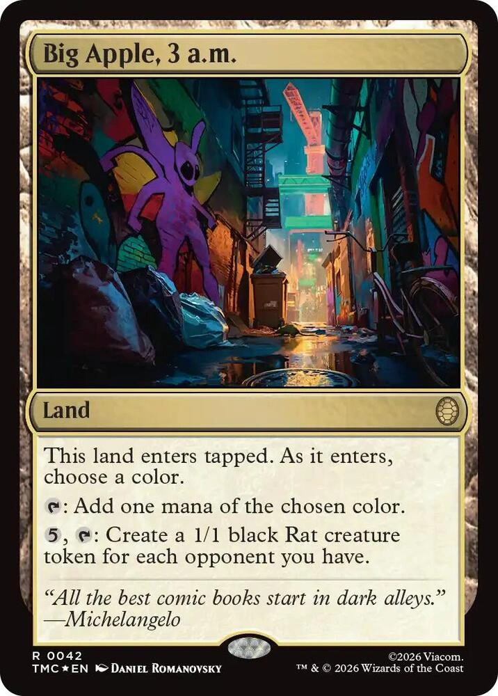 Big Apple, 3 a.m. (Surge Foil)