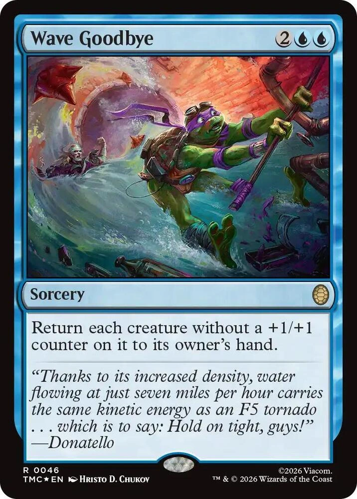 Wave Goodbye (Surge Foil)