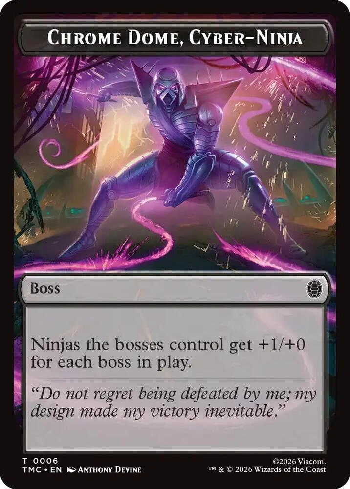 Chrome Dome, Cyber-Ninja