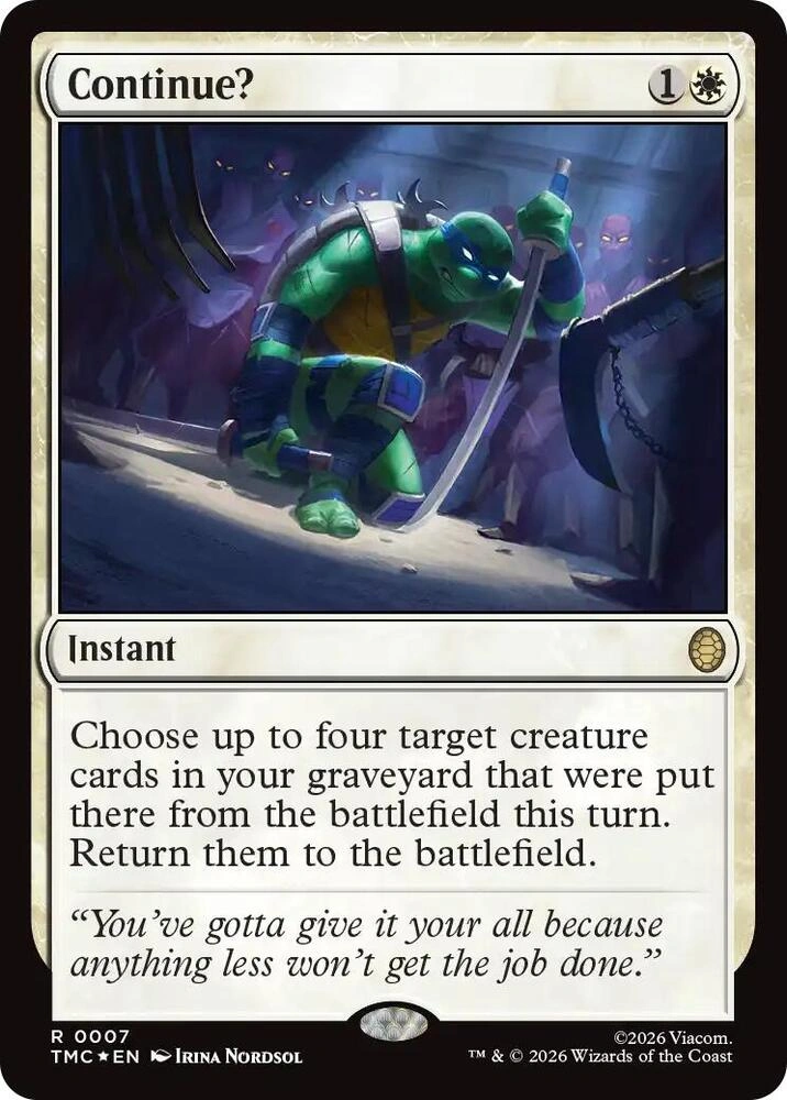 Continue? (Surge Foil)