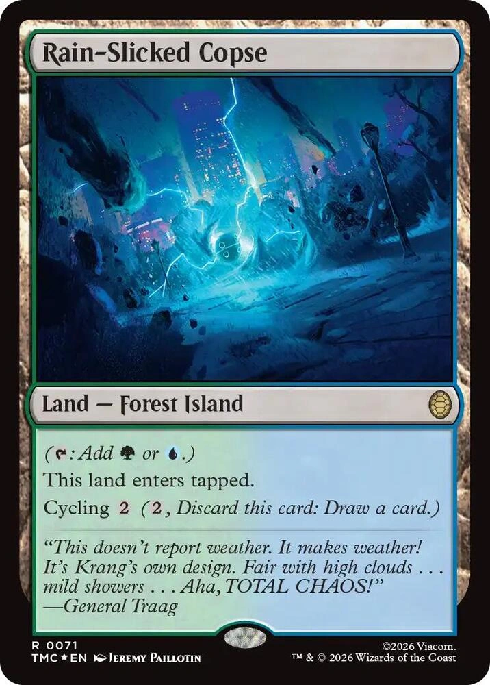 Rain-Slicked Copse (Surge Foil)